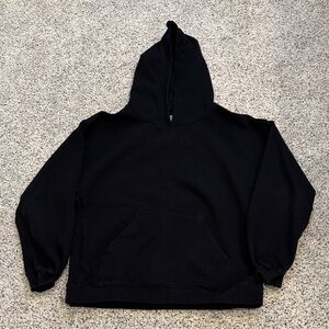 Senita women’s sweatshirt hoodie, black, size medium